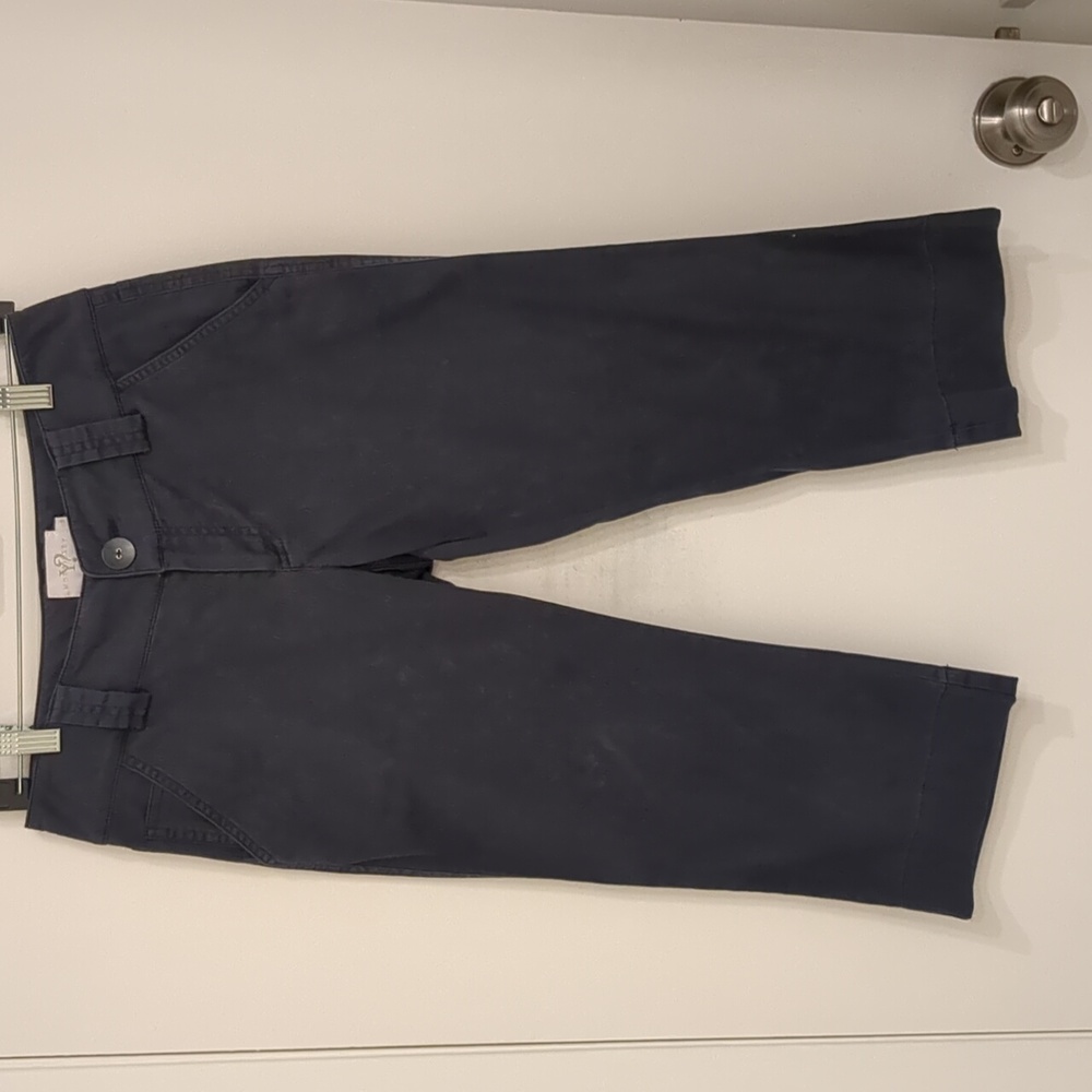 NICE Women's Morrissey Y? Navy Capri Pants